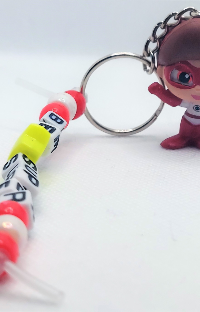 Be Super! Keychain